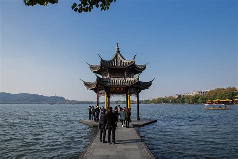 Jixian Pavilion In West Lake Of Hangzhou Picture And Hd Photos Free