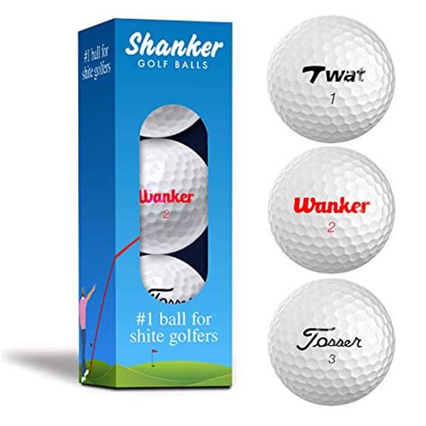 Funny sayings with golf balls. Shanker Golf Balls - Rude Trick Balls with Funny Sayings ...