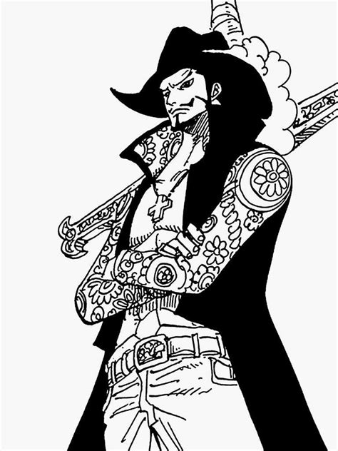 Dracule Mihawk One Piece Ace One Piece Comic One Piece Luffy One