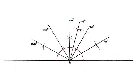 How To Make 90 Degree Angle With Compass