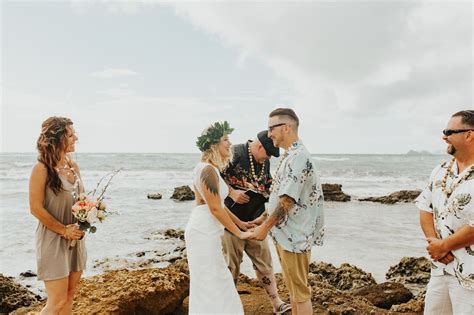 Oahu Hawaii Elopement Wedding Hawaii Photographer Hawaii Wedding