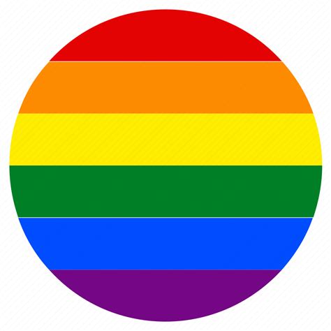 circle flag gay homosexual lgbt pride rainbow icon download on iconfinder
