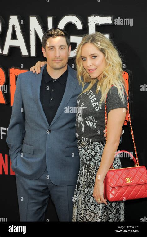 Jason Biggs And Jenny Mollen Attend The Orange Is The New Black Final Season Premiere In New