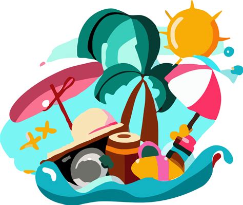 Summer Vacation Png Graphic Clipart Design 23258303 Png