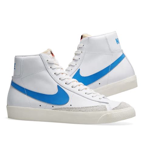 Nike Blazer Mid 77 Vintage Pacific Blue Sail And White End