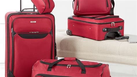 Travelers Choice Versatile 5 Piece Luggage Set Deal December 2022