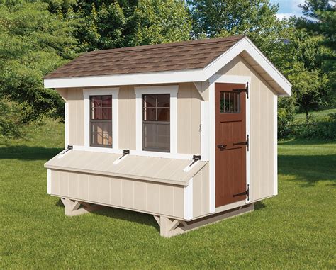 stock chicken coops sale ready  ship buy amish