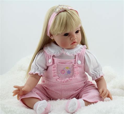 boneca bebe reborn loira cabelo loiro menina sob encomend r 1 998 00 em mercado livre