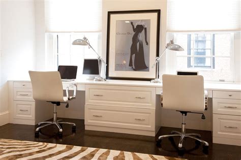 This two person desk suits for those family who has two kids or two people needs to work together. 20 Of The Coolest Two Person Desk Ideas - Housely