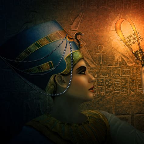 Nefertiti Queens Of Egypt Wallpaper For 2048x2048