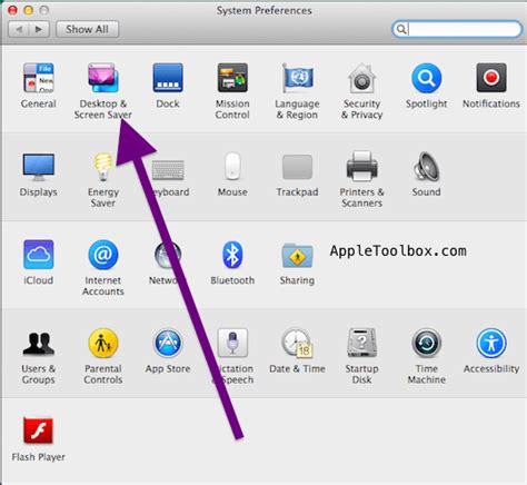 Mac Os X How To Change Your Desktop Background Wallpaper Appletoolbox