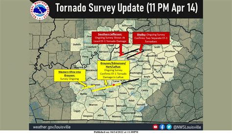 Nws Louisville On Twitter Thu 414 11 Pm Edt Nws Damage Survey