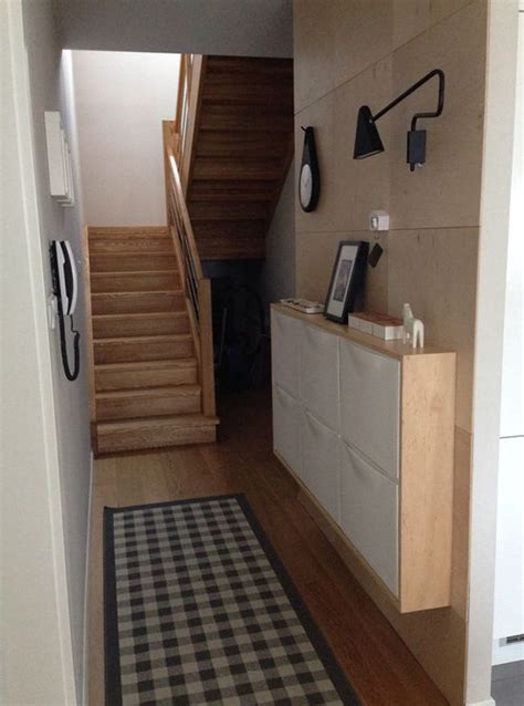Thinking about using ikea cabinets for my kitchen remodel. under-stairs-ikea-trones-cabinet-in-the-entryway ...