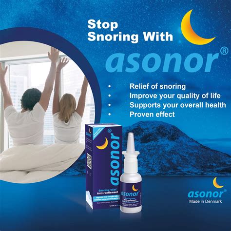 Mua Asonor Snoring Nasal Spray Fast Snore Stopper Drops For Better Sleep Natural Breathing