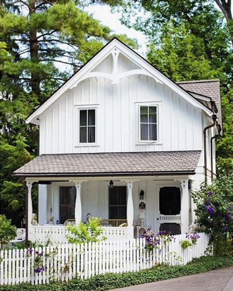 90 Modern White Cottage Exterior Style Viraldecorations White