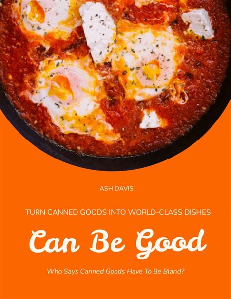 Free Cookbook Cover Templates And Examples Edit Online And Download