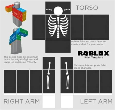 Skeleton Sweater Roblox Clothes Free Design Templates For All Creative