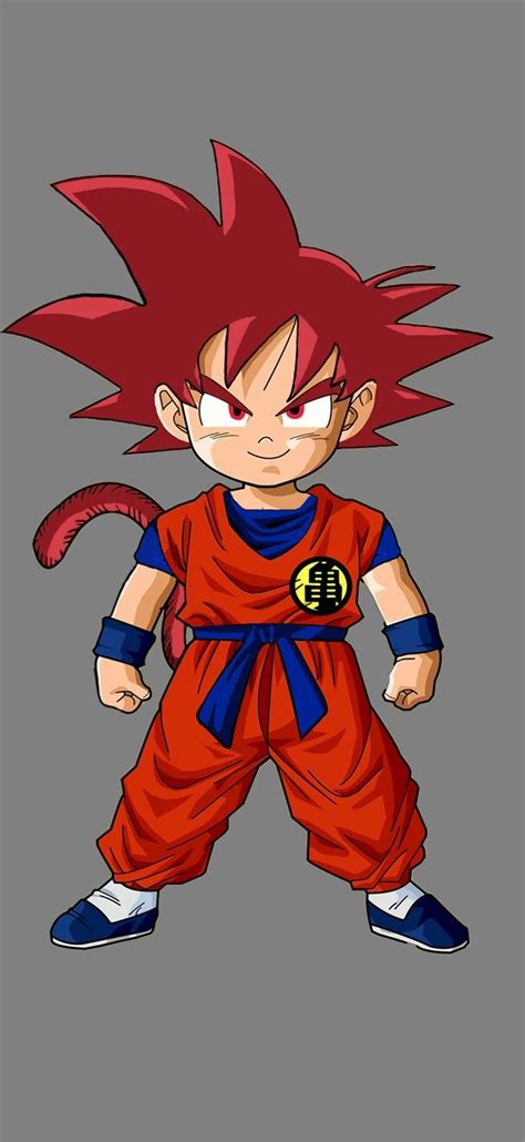 Kid Goku Super Saiyan God