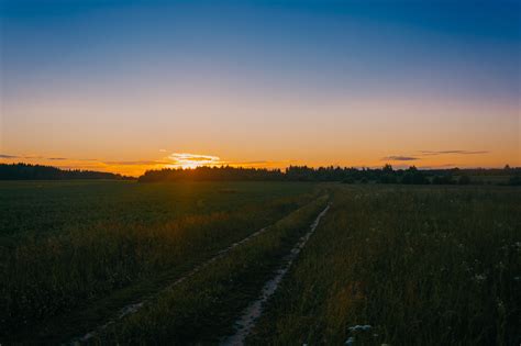 Free Images Horizon Sunrise Evening Field Atmospheric Phenomenon