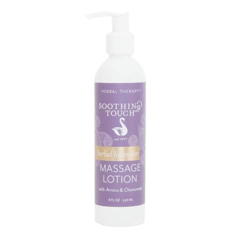 Soothing Touch Herbal Lavender Lotion Massage Lotions Oils And Creams