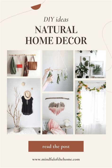 Heres Some Natural Home Decor Diy Ideas To Inspire You These Easy