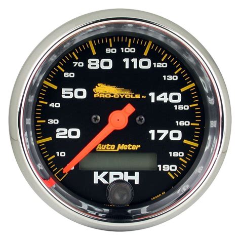 Auto Meter® 19350 Pro Cycle Series 3 34 120 Mph Electronic