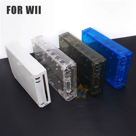 Full Case Cover Housing Shell With Button For Nintend Wii With Retail