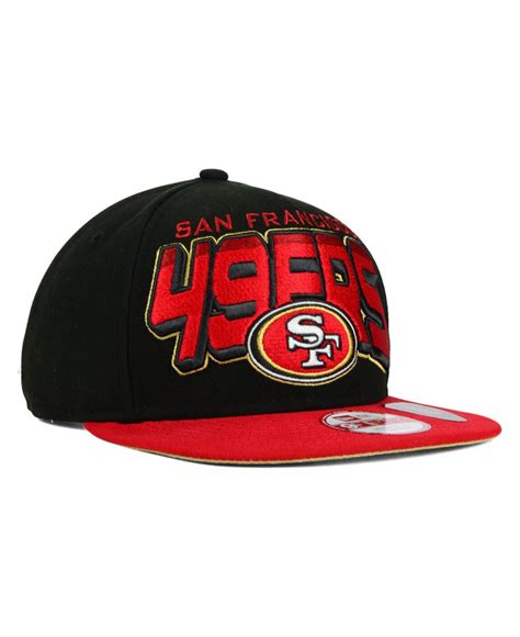 Lyst Ktz San Francisco 49ers All Colors 9fifty Snapback Cap In Black