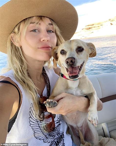 Miley Cyrus Reveals Shes Rescued A New Puppy As She Stresses The Need