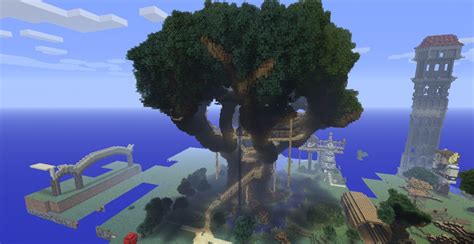 how to build a giant tree in minecraft