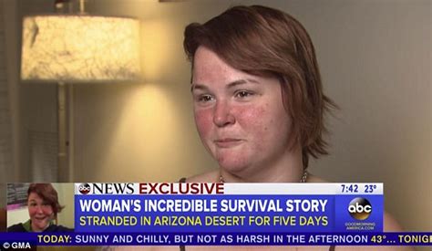 Woman Survives 5 Days In Desert Near Grand Canyon Daily Mail Online