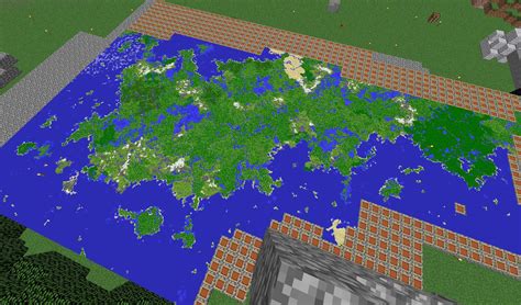 Minecraft Map Grid