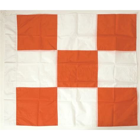 Orange And White Airport Flag 36 In By 36 In Apf2g The Home Depot
