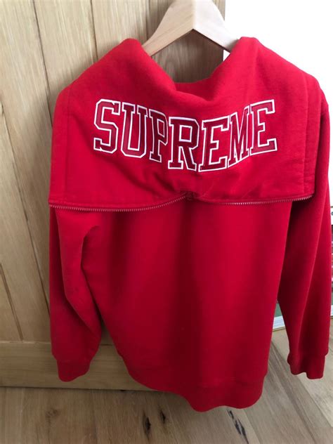 Supreme Supreme Half Zip Hooded Sweatshirt