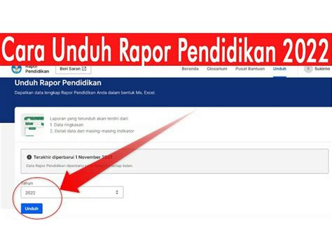 Cara Cek dan Unduh Rapor Pendidikan (Hasil Asesmen Nasional) - Guru Berto