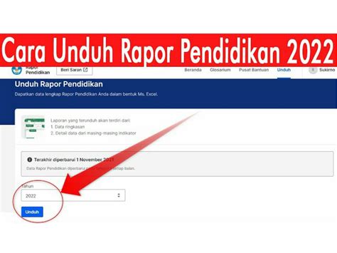 Cara Cek Dan Unduh Rapor Pendidikan Hasil Asesmen Nasional Guru Berto