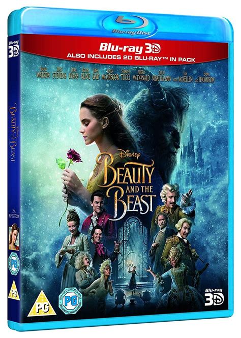 Beauty And The Beast Blu Ray 3d Blu Ray 2d 2017 Region Free
