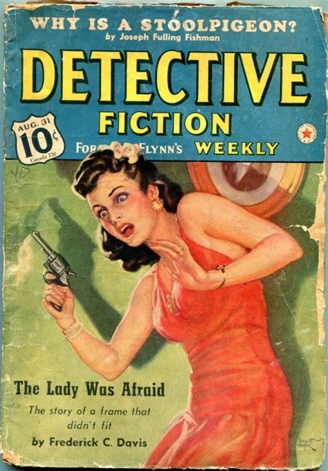 Detective Fiction Weekly August 31 1940 Pulp Fiction Book Fiction And