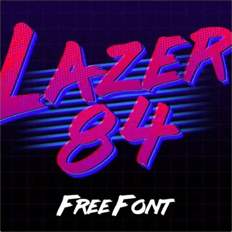 The Best 10 Free 80s Fonts That You Need To See
