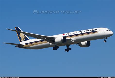 9v Sca Singapore Airlines Boeing 787 10 Dreamliner Photo By Charlie
