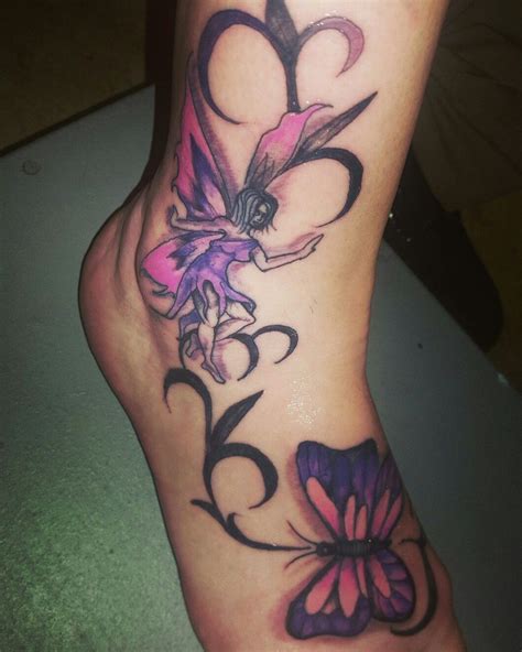 Of course, like a lot of the other tattoo designs, fairies come in different varieties and combinations as well. Pin by Debra on fairy foot tattoo | Tribal tattoos ...
