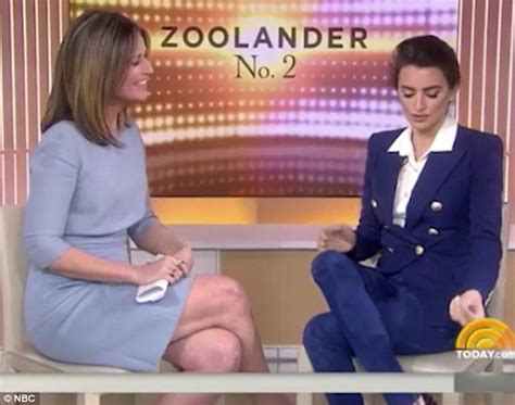 Savannah Guthrie Says Penelope Cruz Has Ugly Feet During Today Show