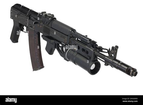 Modern Kalashnikov 545 Mm Ak 74m Assault Rifle With 40 Mm Underbarrel