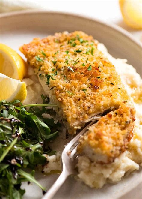 Emergency Easy Fish Recipe Parmesan Crumbed Fish Therecipecritic