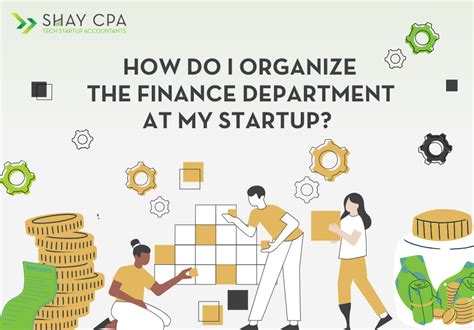 How Do I Organize The Finance Department At My Startup Shay Cpa
