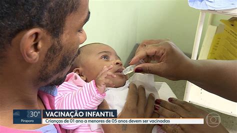 campanha nacional foca em vacinação contra sarampo e poliomielite mg1 g1