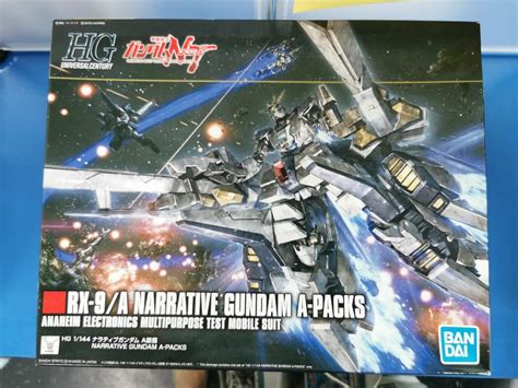 Hg Narrative Gundam A Packs Hobbies And Toys Toys And Games On Carousell