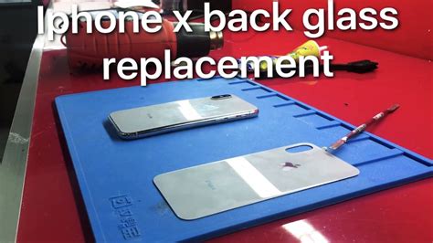 Iphone X Back Glass Replacement Youtube