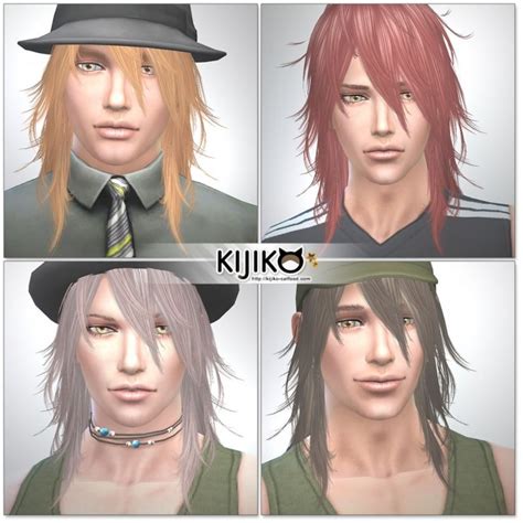 Shaggy Hair M Ts3 To Ts4 Conversion At Kijiko Sims 4 Updates