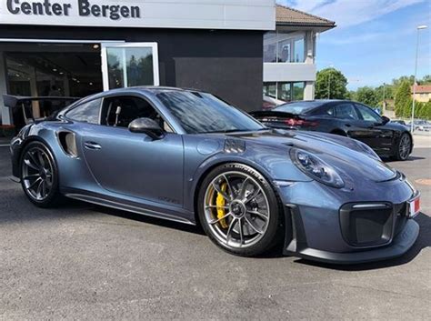 Yachting Blue 2018 Porsche 911 Gt2 Rs Looks Royal In Norway Autoevolution